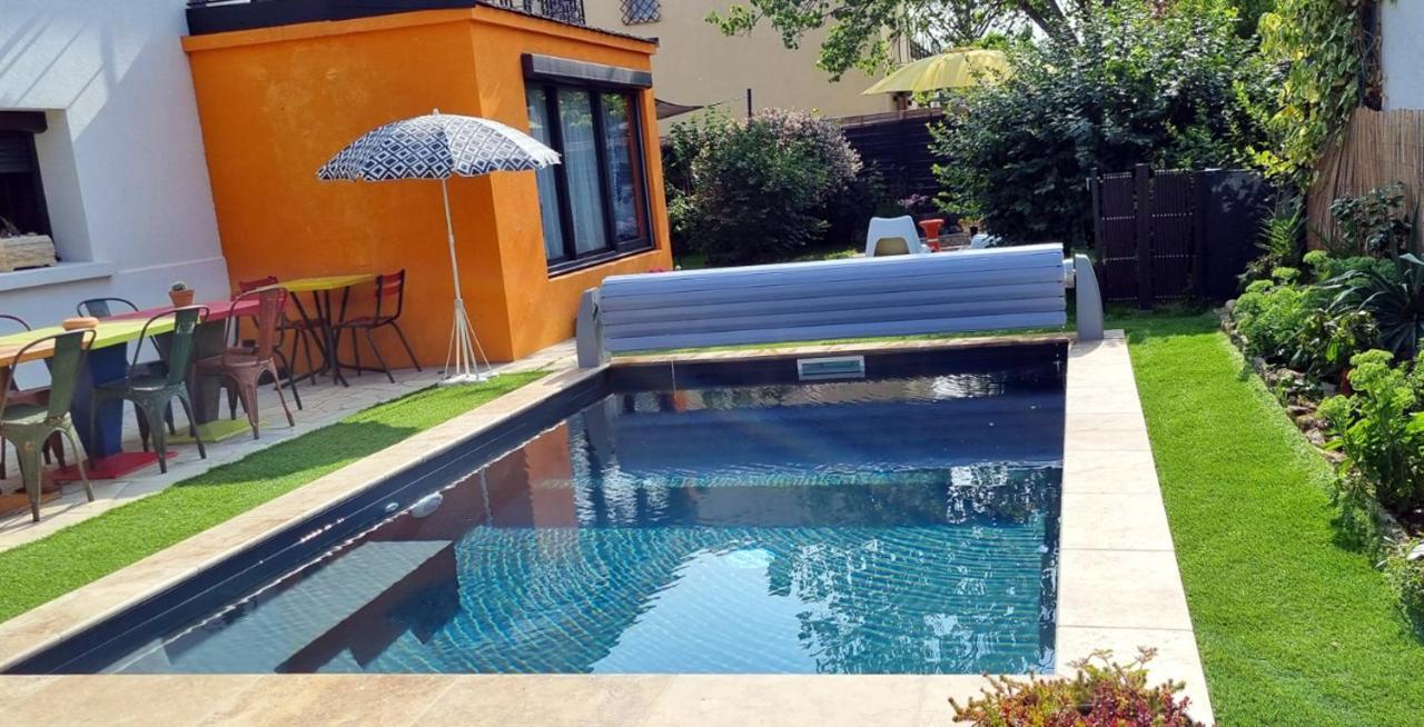 La Maison Pop Appartement Meuble Independant Avec Jardin 伊泽尔河畔的罗曼 外观 照片